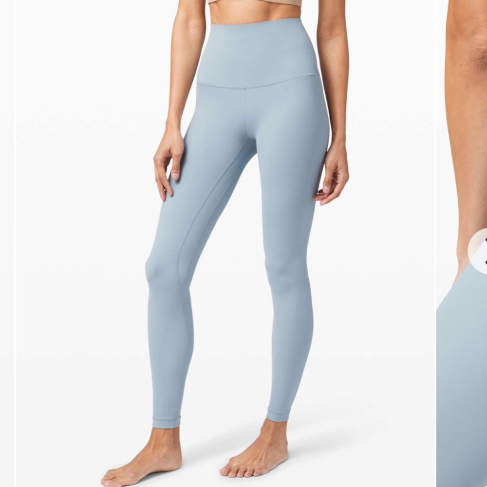 Lululemon Align High Rise Pant 28" - Chambray
